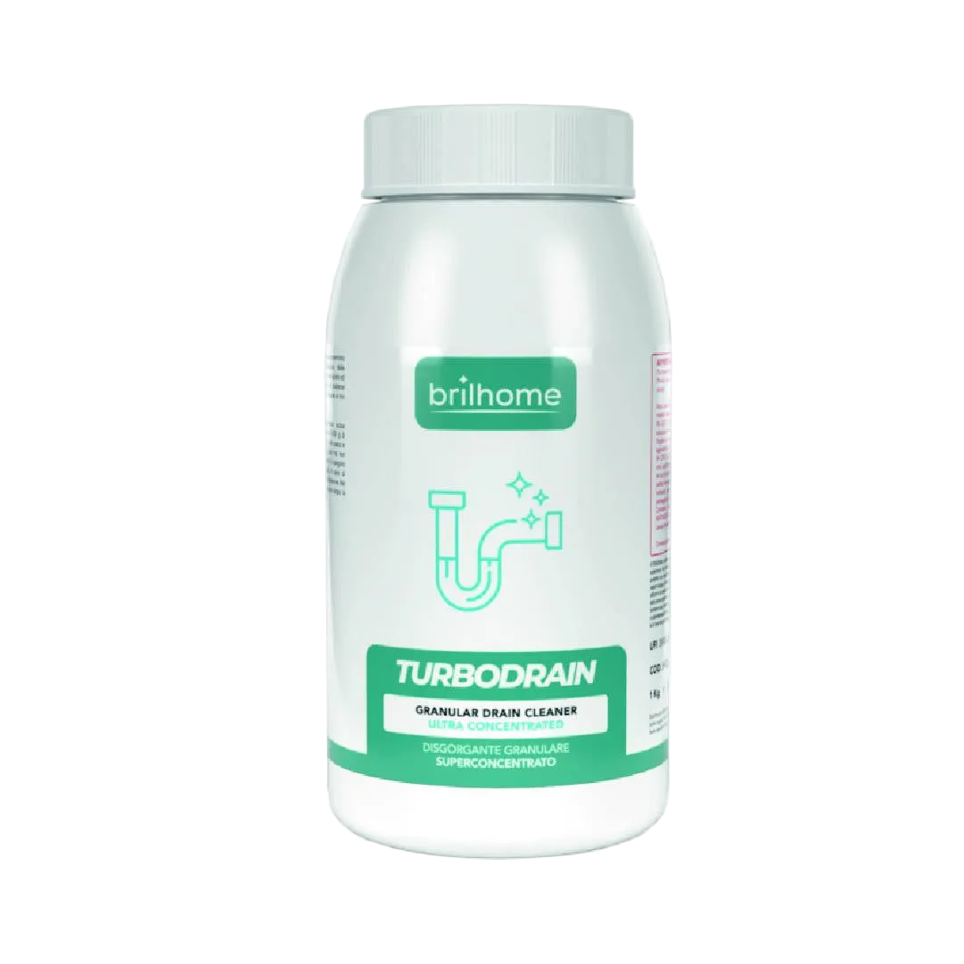 Chogan - BrilHome - Turbodrain – Hochkonzentriertes Rohrreiniger-Granulat - 1 Kg