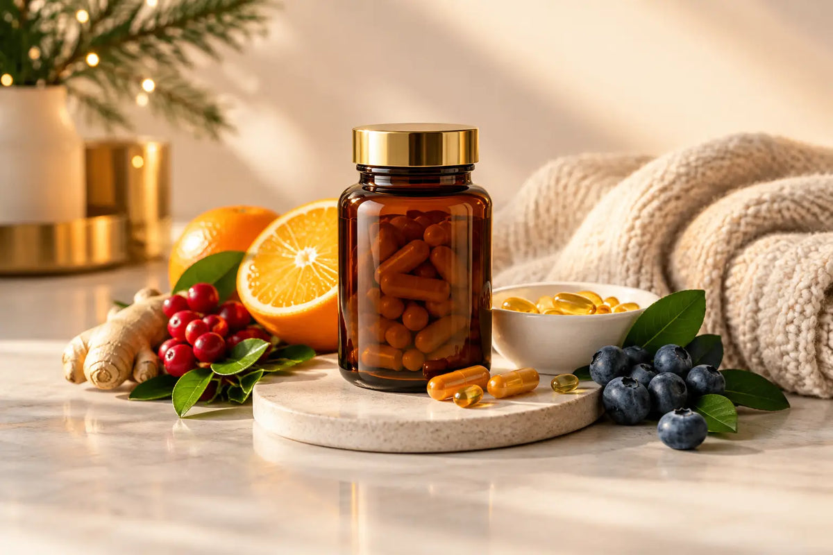 Beste Vitamine für die Wintermonate wählen