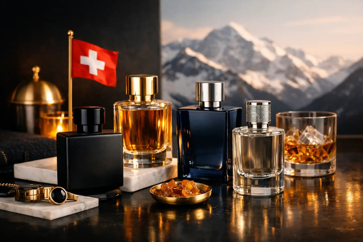 Fünf elegante Herrendüfte für die Schweiz