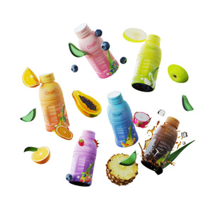 MYVERA CRUSH Woman + – tonisch-adaptogenes Nahrungsergänzungsmittel mit Aloe Vera, Vitamin C, Goji, Arginin und Taigawurzel zur Unterstützung von Durchblutung, Hormonhaushalt und Energie