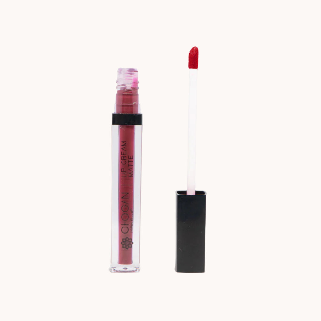Chogan Lip Cream Matte – flüssiger Lippenstift mit intensiver, langanhaltender, mattierter Farbe und leichter, cremiger Textur