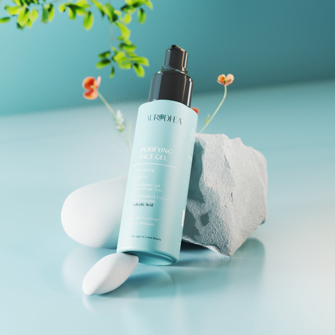 Clarifying facial gel with salicylic acid – For impure, acne-prone skin