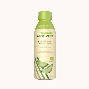 Nahrungsergänzungsmittel mit AV PULP™ – Aloe Vera, Grüntee, Vitamin C und B3 zur Unterstützung von Verdauung, Immunsystem und Energiehaushalt